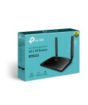 TP-Link Archer MR400 Router 4G LTE Inalámbrico AC1350, Banda Dual, módem 4G interno, 3 x LAN 10/100Mbps, 3 antenas WiFI internas
