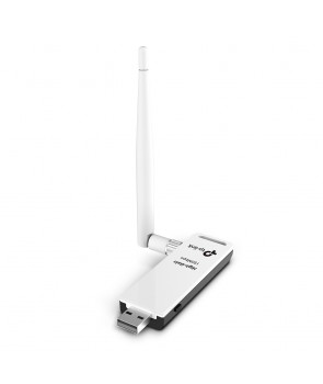 TP-Link TL-WN722N Adaptador USB Inalámbrico N a 150Mbps Alta Ganancia, 1 antena desmontable 2
