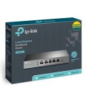 TP-Link TL-R470T+ Router Multi-WAN de 5 puertos con Balanceo de Carga, máximo 4 puertos WAN,VPN pass-through