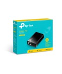 TP-Link TL-POE10R Adaptador Splitter PoE, 802.3af, hasta 100 metros, salida de alimentación a 5V/9V/12V, carcasa de plástico, ta