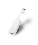 TP-Link UE300 Adaptador USB 3.0 a Ethernet Gigabit, 1 conector con puerto USB 3.0 y un puerto Ethernet RJ45