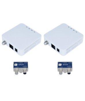 EKSELANS 250022 - KIT IP para extensión de IPTV a través de coaxial
