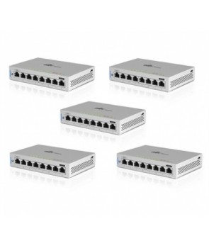 Ubiquiti US-8-5 UniFi Switch, 8-Port, 5-Pack