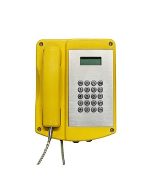 Ciser System CS-TSIPATEX-KA - Teléfono ATEX teclado y auricular, mural/sobremesa