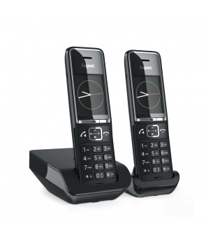 Gigaset L36852-H3001-D204 - Teléfono inalámbrico Comfort 550 duo 2