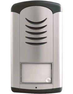 Ciser System 1101 - Intercomunicador Analógico BRAVE superficie, 1 botón, 1 relé y plástico ABS