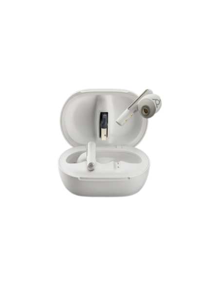 HP 7Y8G7AA (Poly 216755-01) - VOYAGER FREE 60+ UC con cargador Touch Screen, compatible Teams, USB-A Blanco