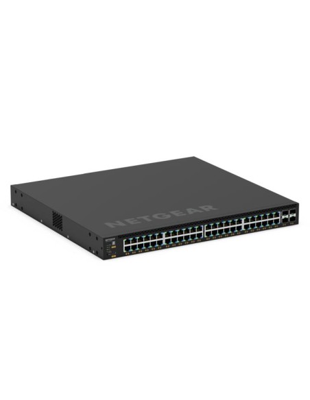 Netgear GSM4352-100NES - M4350-48G4XF Switch gestionable 48 puertos 1GB PoE+ más 4 puertos SFP+ apilable