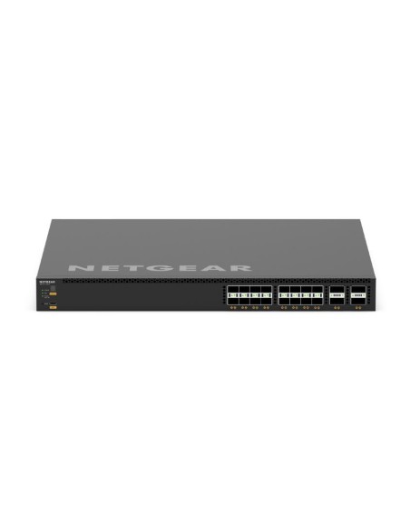 Netgear VSM4320C-100NES - M4350-16V4C switch gestionable 16 puertos SFP28 (1GB,10GB,25GB) más 4 puertos QSFP28 (40GB, 100GB)