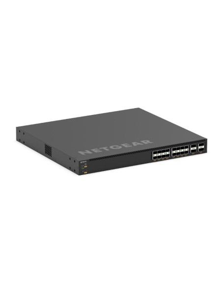 Netgear VSM4320C-100NES - M4350-16V4C switch gestionable 16 puertos SFP28 (1GB,10GB,25GB) más 4 puertos QSFP28 (40GB, 100GB)