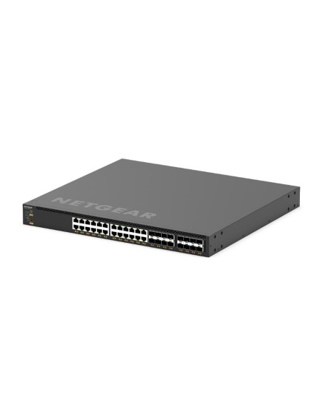 Netgear XSM4340V-100NES - M4350-24X8F8V switch gest. 24x(1GB,2.5GB,5GB,10GB) PoE++, 8xSFP+, 8xSFP28 (1GB,10GB,25GB) para apilar