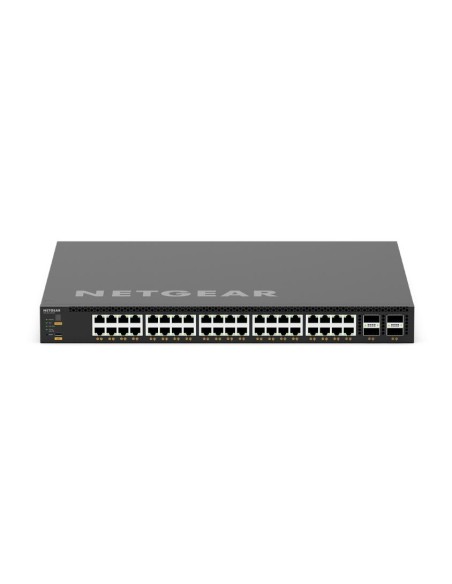 Netgear XSM4344C-100NES - M4350-40X4C switch gest. 40xPoE++ (1GB,2.5GB,5GB,10GB), 4xQSFP28 (40GB,100GB) para apilar