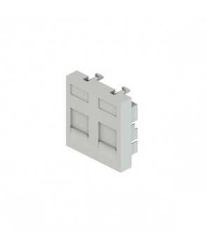 Digitus BD-1004545 B Placa para 2 conectores RJ45H de caja CA-1008xxx