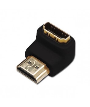 Digitus AK-330502-000-S Adaptador HDMI Tipo A Macho / Hembra Angulado 90º