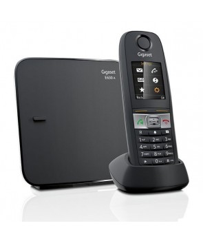 Gigaset S30852-H2503-D201 - E630 Teléfono inalámbrico resistente a golpes, salpicaduras y polvo (Norma IP65)