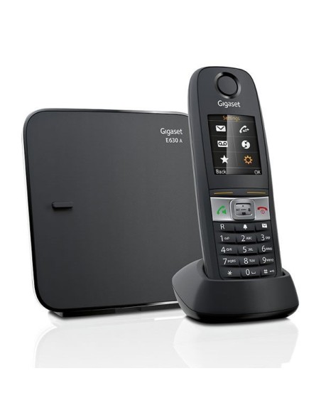 Gigaset S30852-H2503-D201 - E630 Teléfono inalámbrico resistente a golpes, salpicaduras y polvo (Norma IP65)