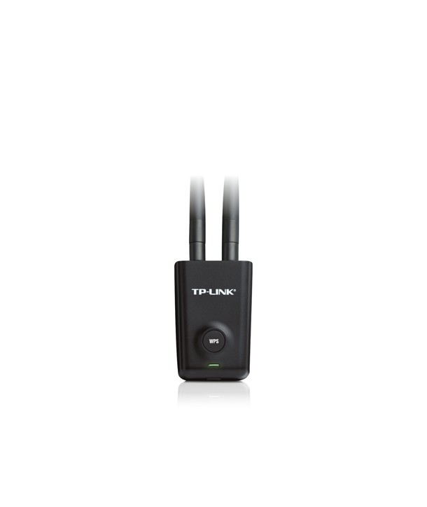 TP-Link TL-WN8200ND Adaptador USB Inalámbrico de Alta Potencia a 300Mbps, 1 puerto USB para Alimentación y datos