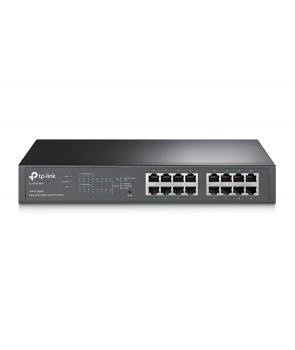 TP-Link TL-SG1016PE Switch Easy Smart, 16 x Gb, 16 x RJ45, 8 PoE+, alimentación PoE