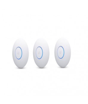 Ubiquiti UAP-NANOHD-3 4x4 MU-MIMO Wave 2 802.11ac Enterprise Wi-Fi Access Point, 3-Pack  (POE not included)