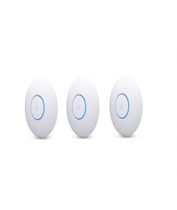 Ubiquiti UAP-NANOHD-3 4x4 MU-MIMO Wave 2 802.11ac Enterprise Wi-Fi Access Point, 3-Pack  (POE not included)