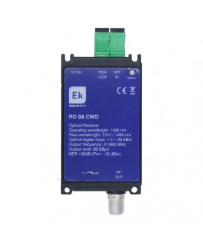 Ekselans 270004 RO 88 CWD Receptor óptico activo. 88dBµV