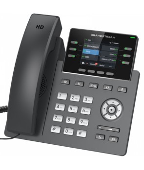 Grandstream GRP2613 Terminal IP, pantalla LCD dual a color, 4 cuentas SIP y puertos gigabit 2