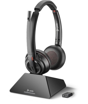 Plantronics 209214-02 - SAVI W8220-M UC Auricular inalámbrico DECT USB-A