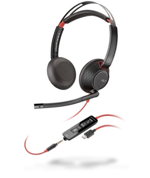 Plantronics 207586-201 BLACKWIRE 5220 estéreo (USB-C)