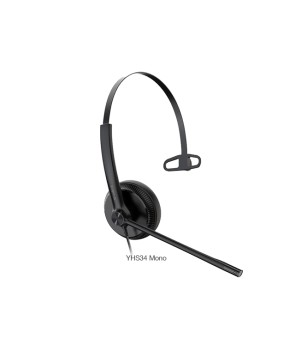 Yealink YHS34 Mono - Auriculares monoaurales con cable conexión RJ