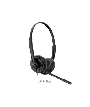Yealink UH34 Dual UC Auricular biaural USB Tipo A
