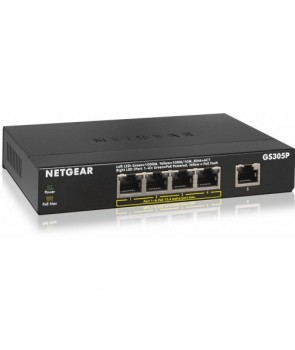 Netgear GS305P-200PES Switch 5 Ports Gb no gestionable 4 puertos PoE
