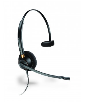 Poly 203191-01 HW510D Sobre la cabeza, monoaural, con anulación de ruido