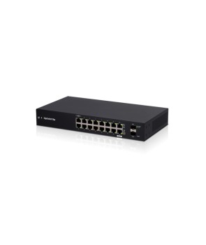 UBIQUITI ES-18X Switch 16 ports Gigabit y 2 x SFP. Soporta PoE