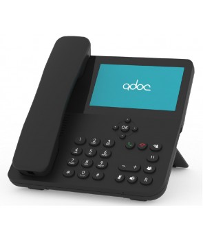 ADOC D20 Teléfono sobremesa 2G/3G/4G, pantalla color táctil 5