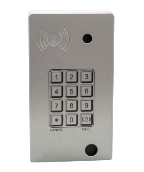 Ciser System 4005 - Intercomunicador Panphone Analógico Serie 4 de Superficie Teclado con Cámara Color