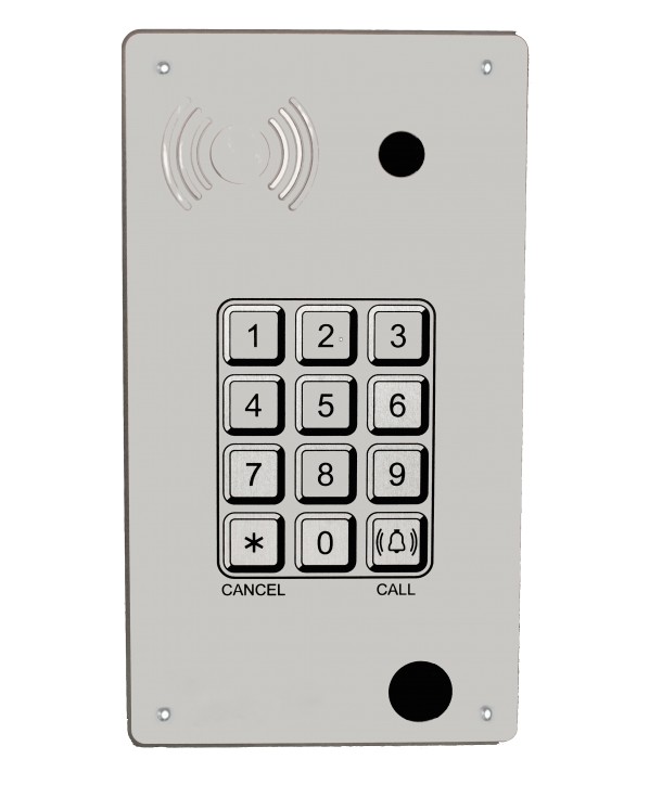 Intercom. IP-SIP Empotrar Teclado Lector Tarjeta 