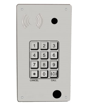 Ciser System 4542 - Intercomunicador Panphone IP-SIP Serie 4 de Empotrar Teclado con Cámara Color