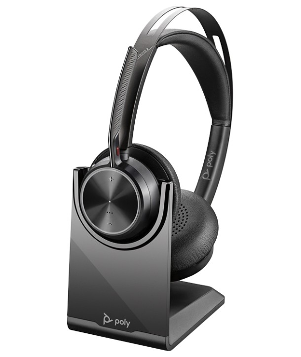 POLY 214433-01 - VOYAGER FOCUS 2 UC,VFOCUS2 C USB-C,CHARGE STAND,WW