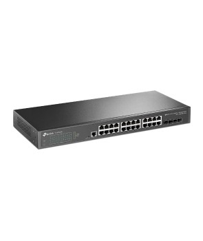 TP-Link TL-SG3428X - Switch gestionable JetStream de 24 puertos Gigabit L2 + con 4 ranuras SFP + de 10 GE 2