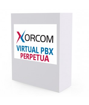 Xorcom LC0214 - Lic. CompletePBX VM Perpetua 400 Usu. c/mant.1año
