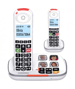 Alcatel ATL1424003 - Teléfonos DECT Swissvoice Xtra 2355 Dúo